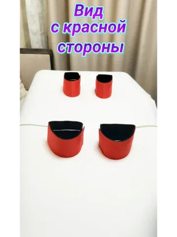 Повязки свой-чужой с резинкой и липучкой для руки и ноги